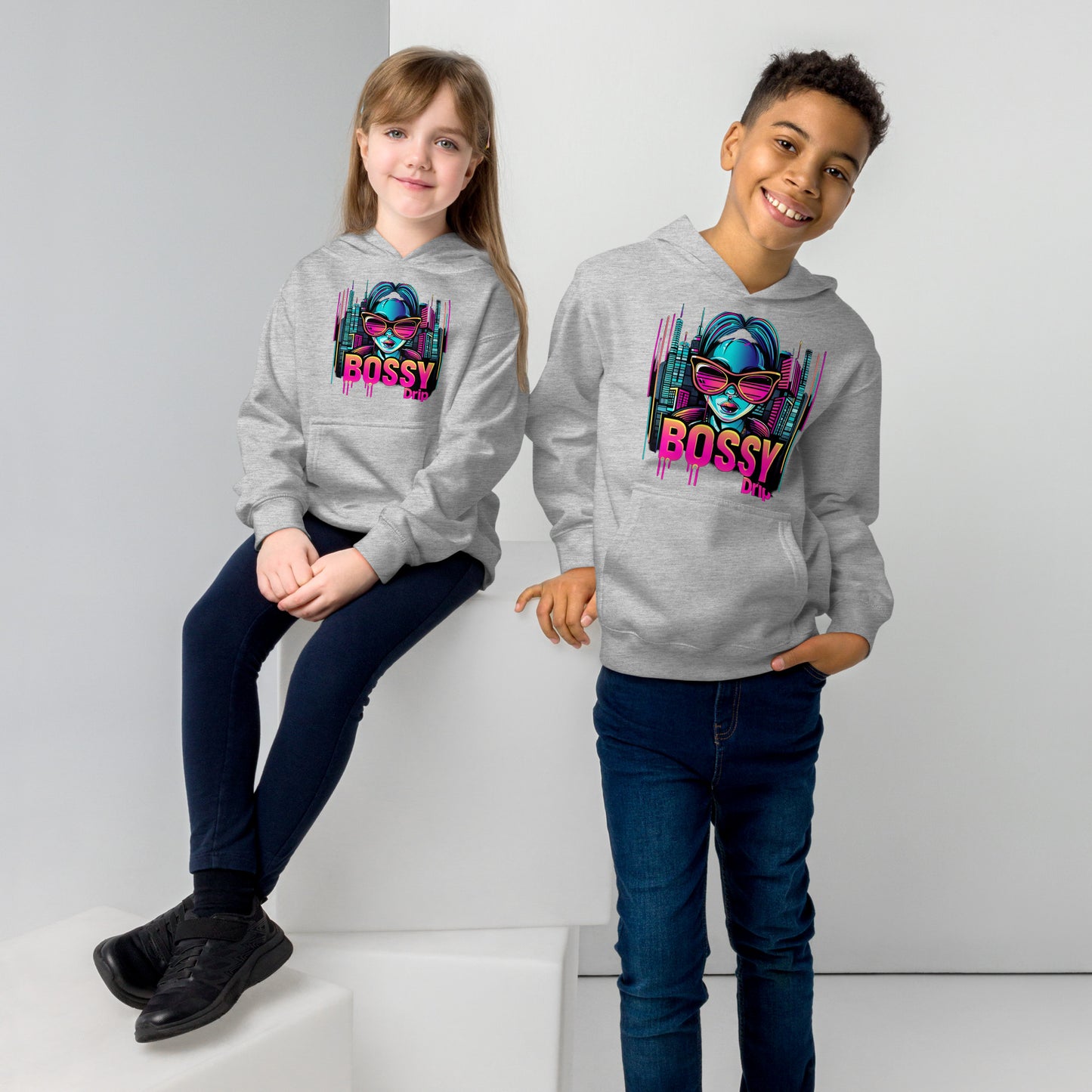 Kids fleece hoodie