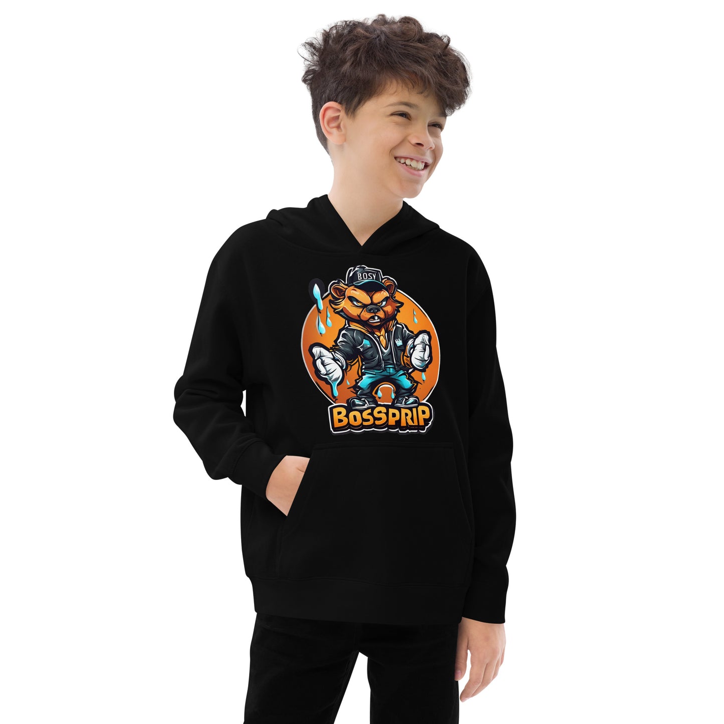 Kids fleece hoodie