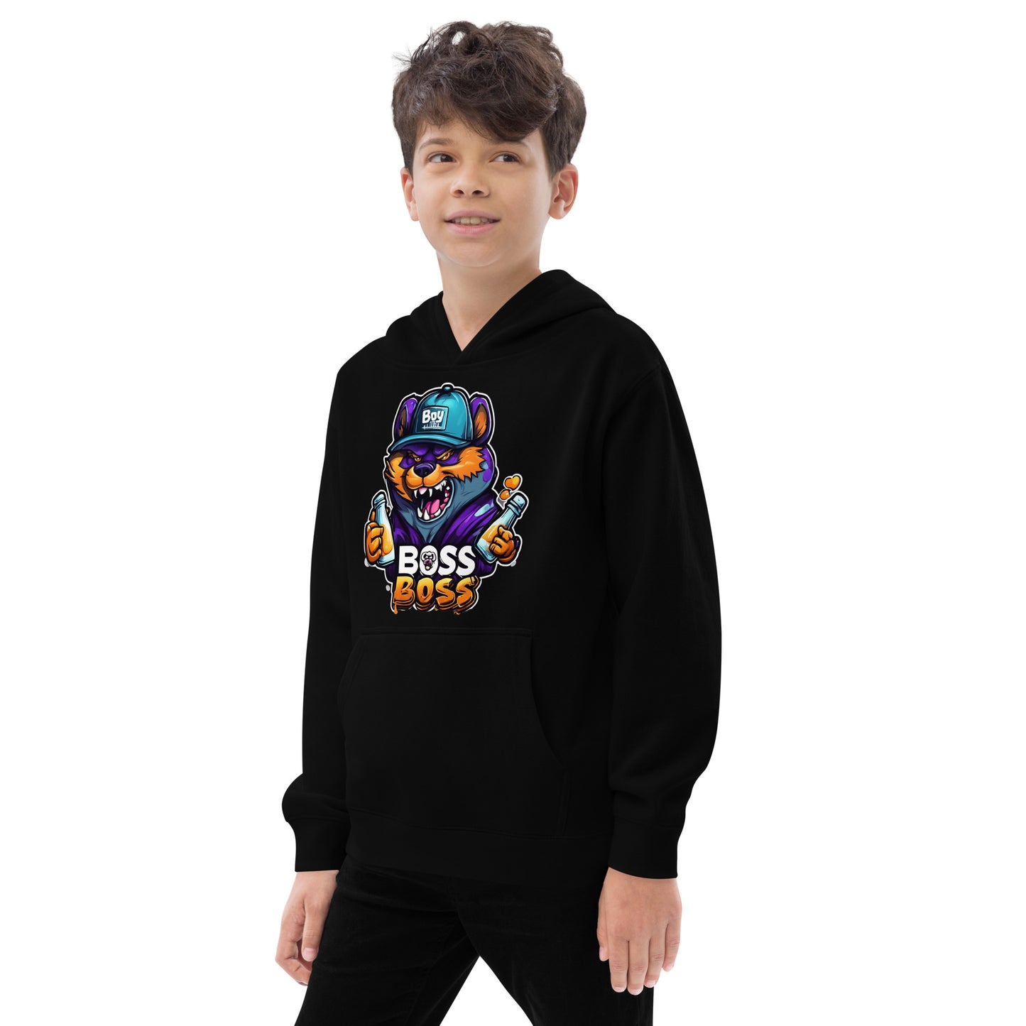 Kids fleece hoodie