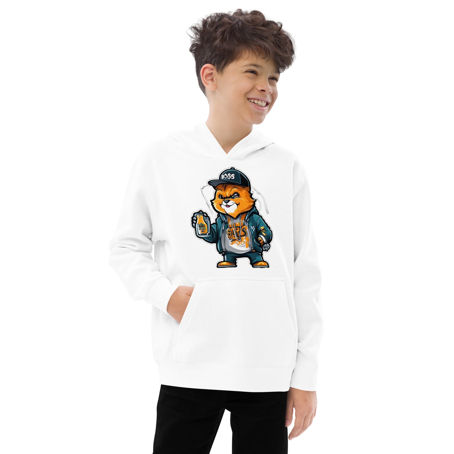 Kids fleece hoodie