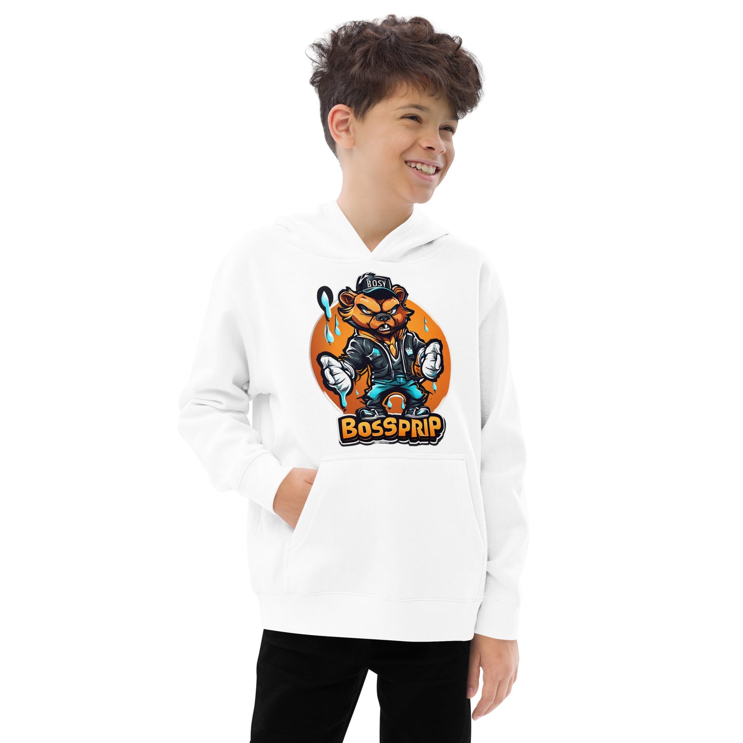 Kids fleece hoodie