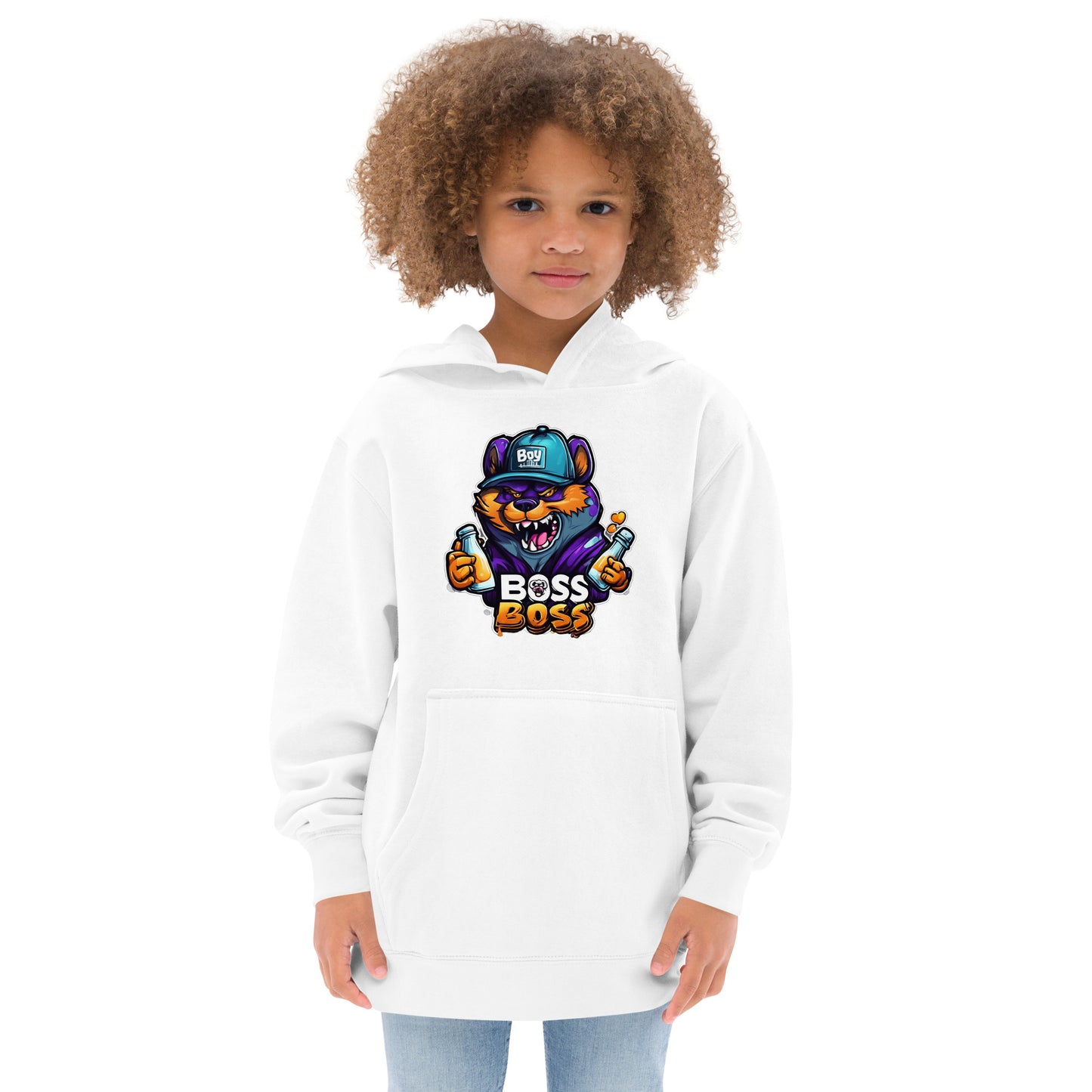 Kids fleece hoodie