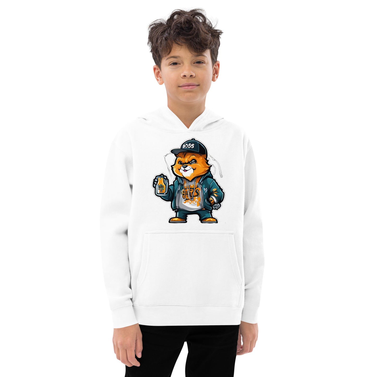 Kids fleece hoodie