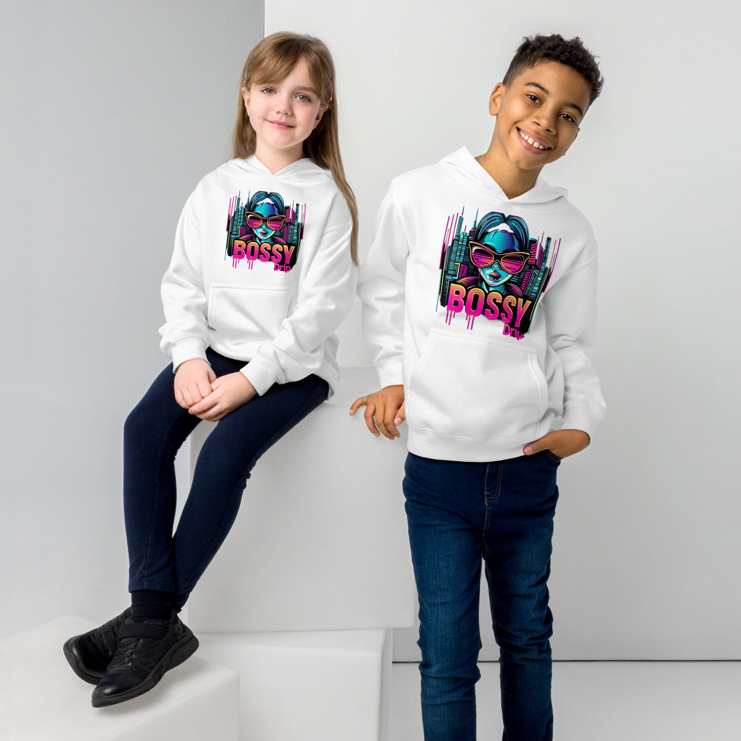 Kids fleece hoodie